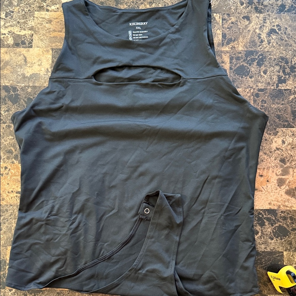 Women's Black Sleeveless Jumpsuit